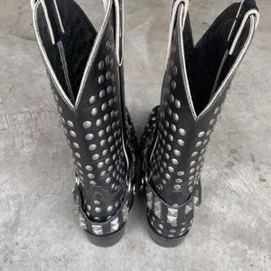 SENDRA Alcalas Mens Studded Boots Real Leather $800 Size 8D Sendra | Shoes | Sendra Alcalas Mens Studded Boots Real  main image 3